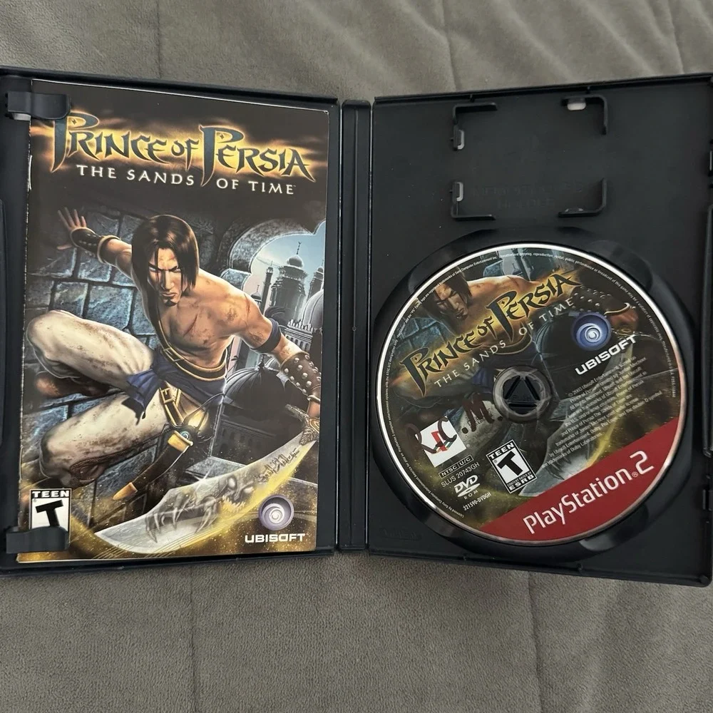 PS2 Prince of Persia The Sands of Time & The Two Thrones CIB PlayStation 2 Games